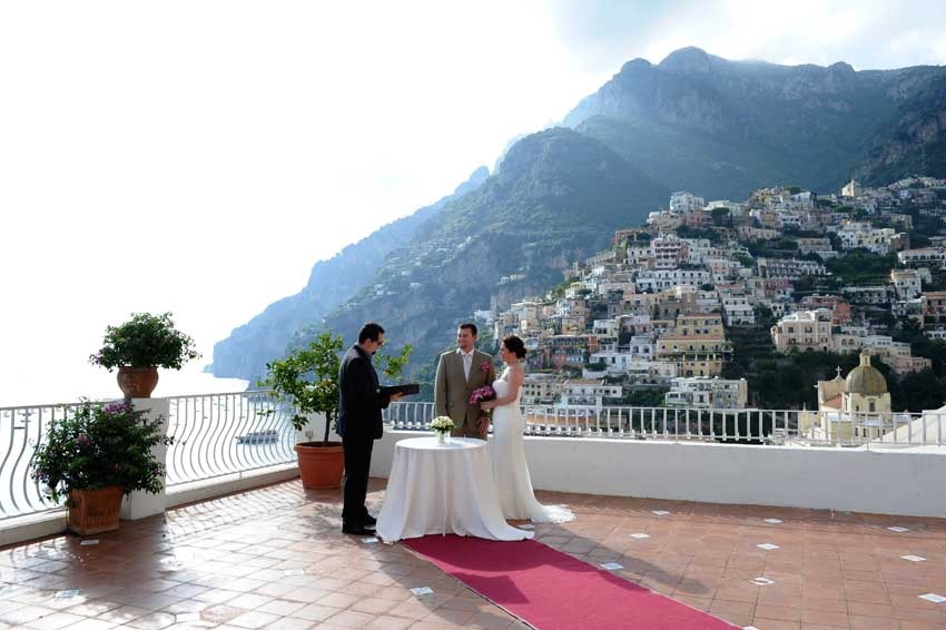 Weddings in Positano Symbolic Ceremony on the Amalfi Coast