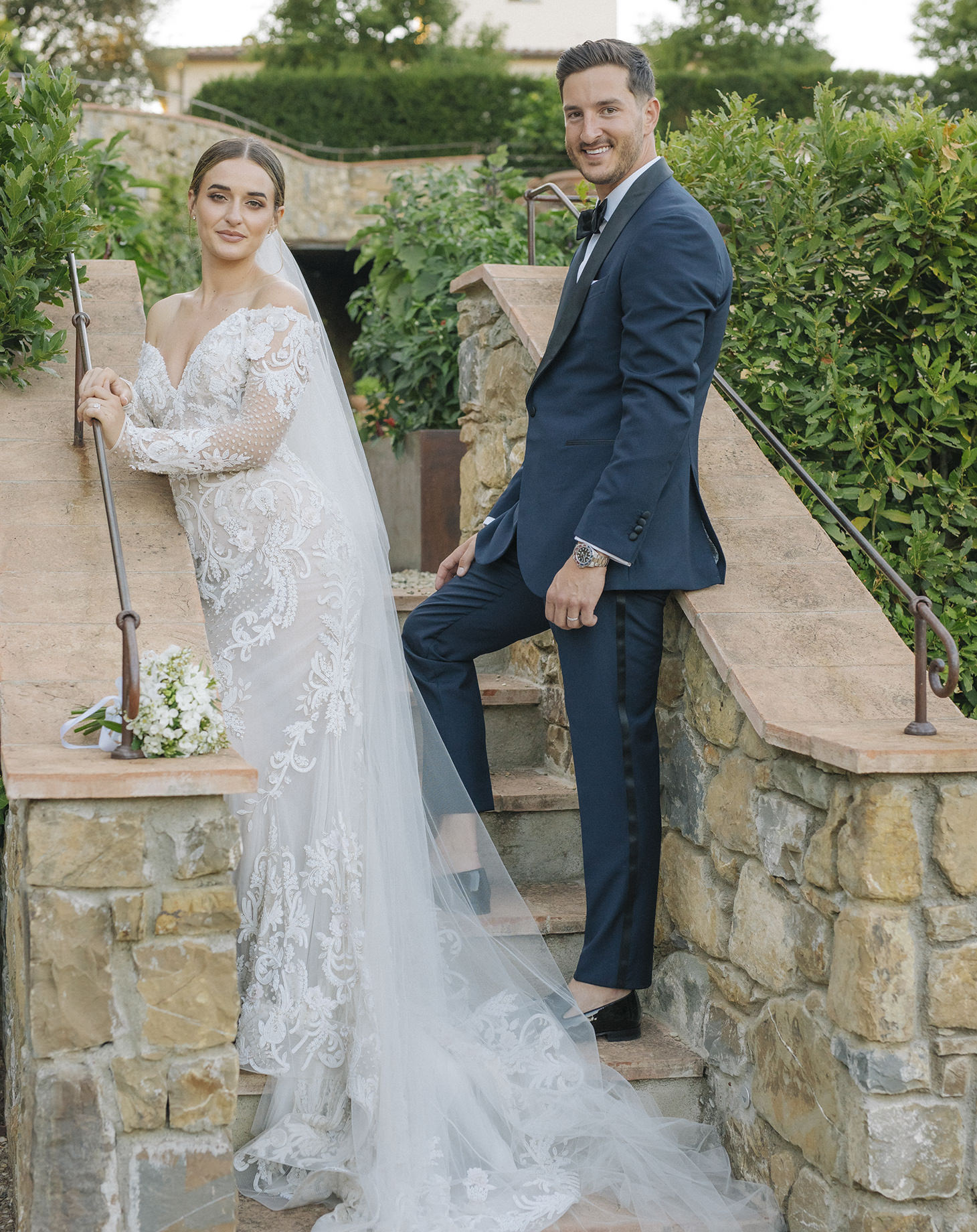 <p>Shannon and Brett, symbolic wedding in Florence</p>