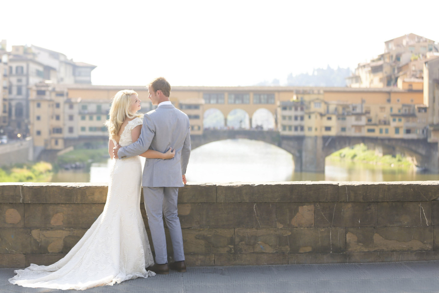 <p>Aaron and Brittany, wedding in Florence</p>
