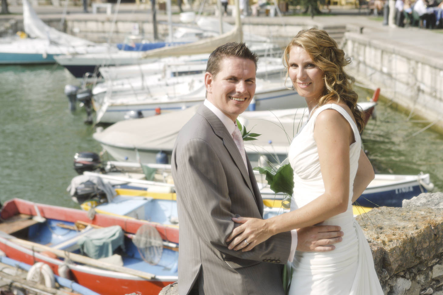 <p>Loretta and Michael, Lake Garda wedding</p>