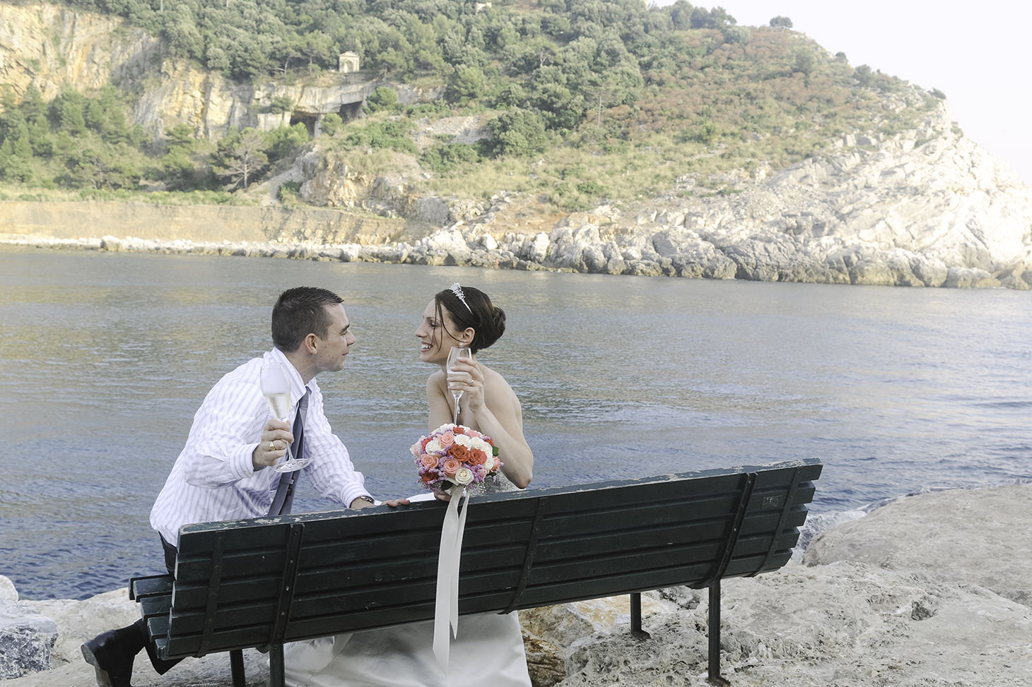 <p>Ciara and Damien, wedding in Portovenere</p>