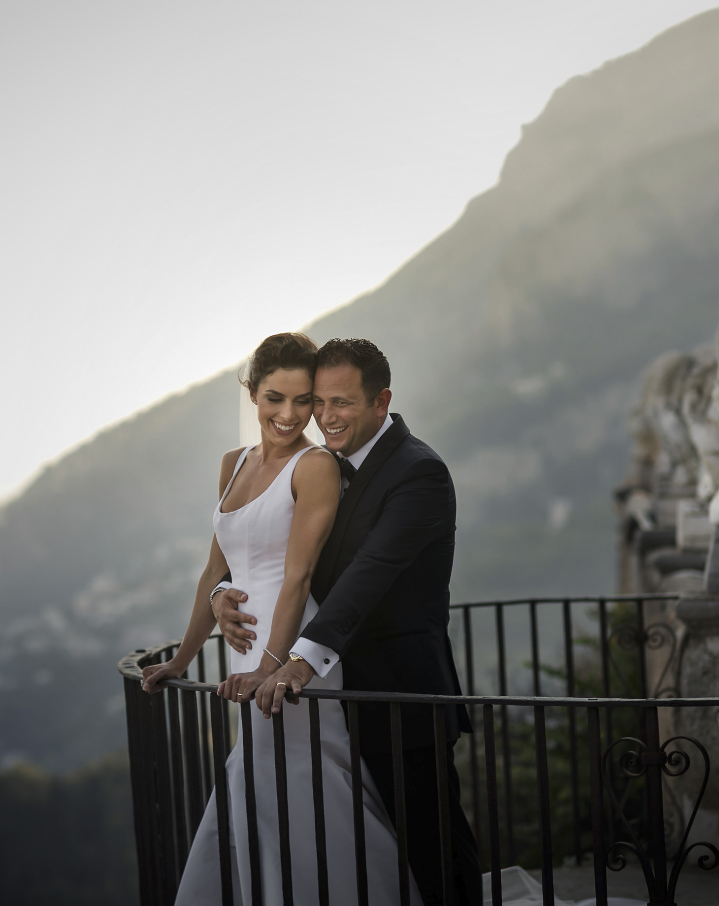 <p>Alyssa and Nicolas, catholic wedding in Ravello</p>