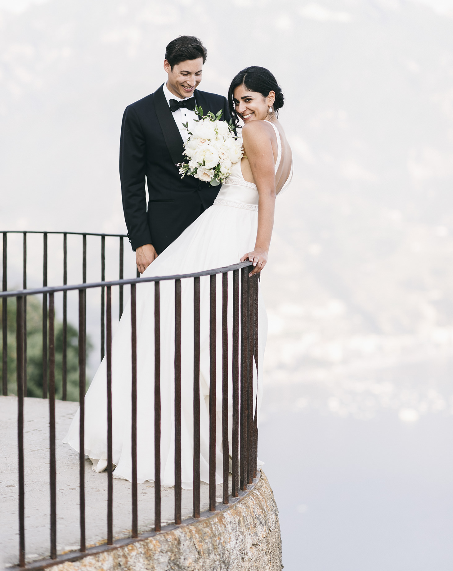 <p>Anahita and Sam, civil wedding in Ravello</p>