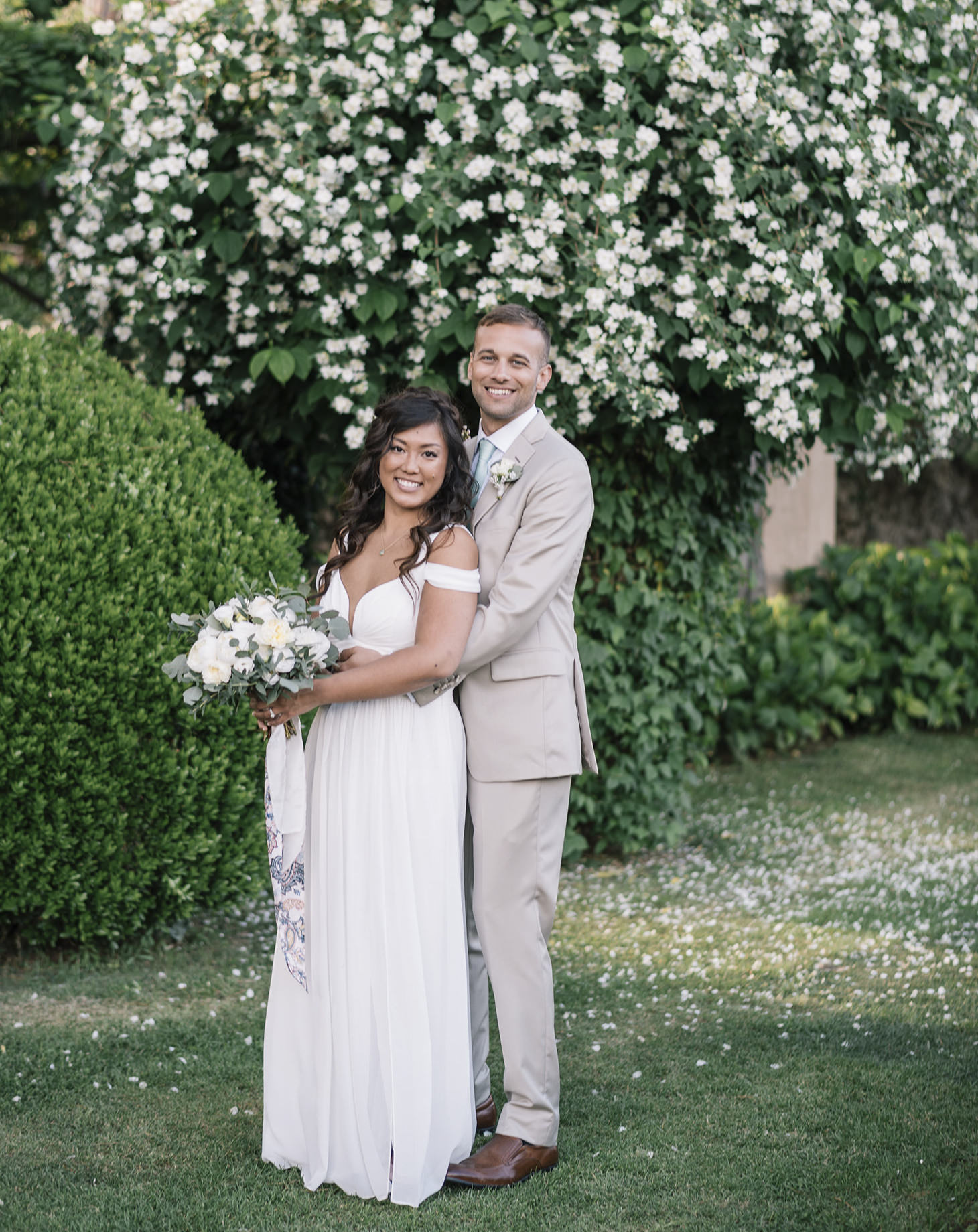 <p>Andrew and Yunna, symbolic wedding in Ravello</p>