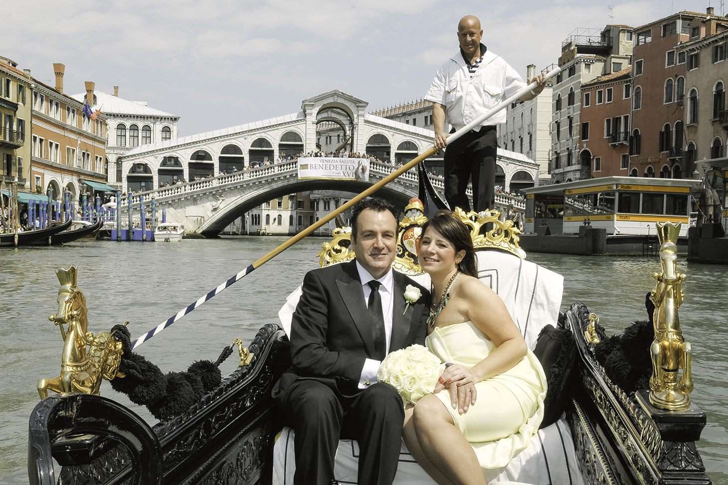 <p>Marianne and David, Venice civil wedding</p>