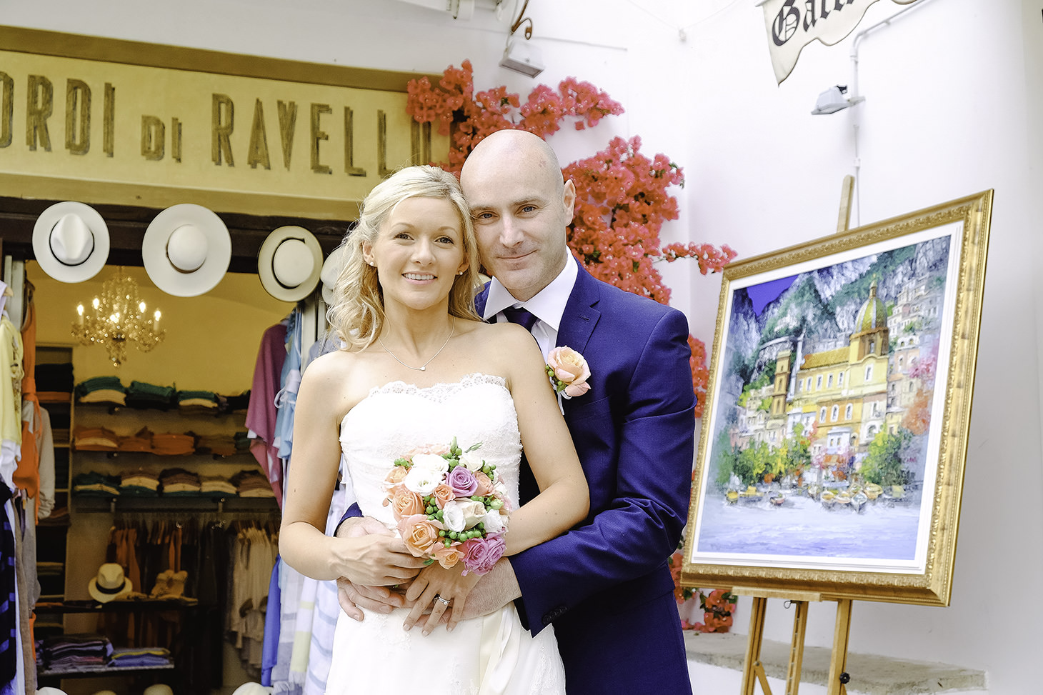 <p>Nicola and John, wedding in Ravello</p>