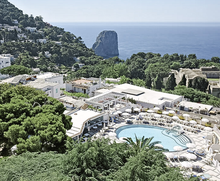 Quisisana Hotel for Capri Weddings