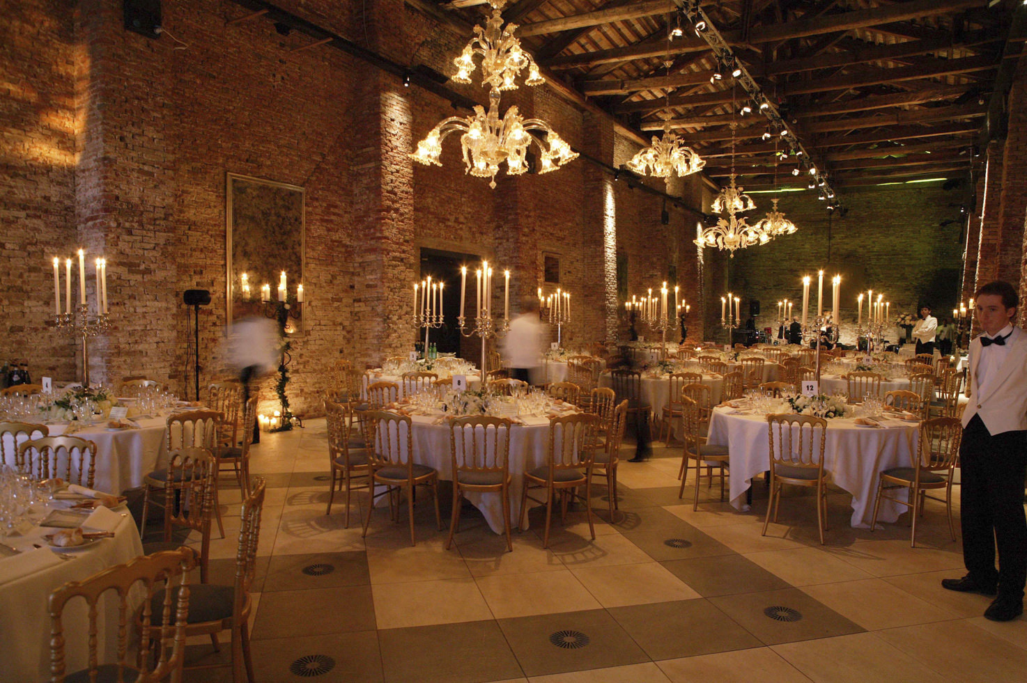 Wedding banquet at Hotel Cipriani