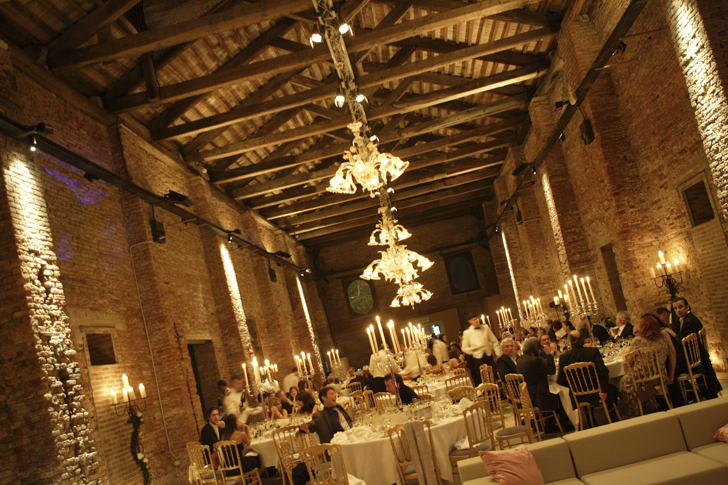 Wedding reception in Venice