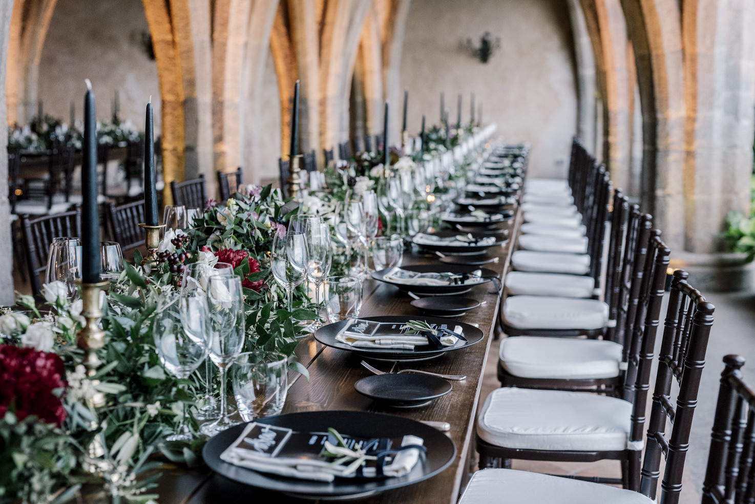 Wedding banquet, Villa Cimbrone