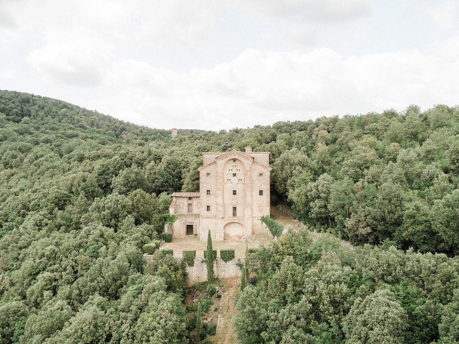 Romitorio on the hills above Villa Cetinale