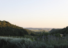 Panorama of the Tuscan countryside