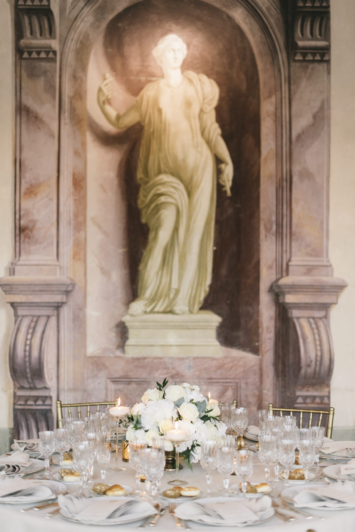 Wedding reception at Villa Corsini