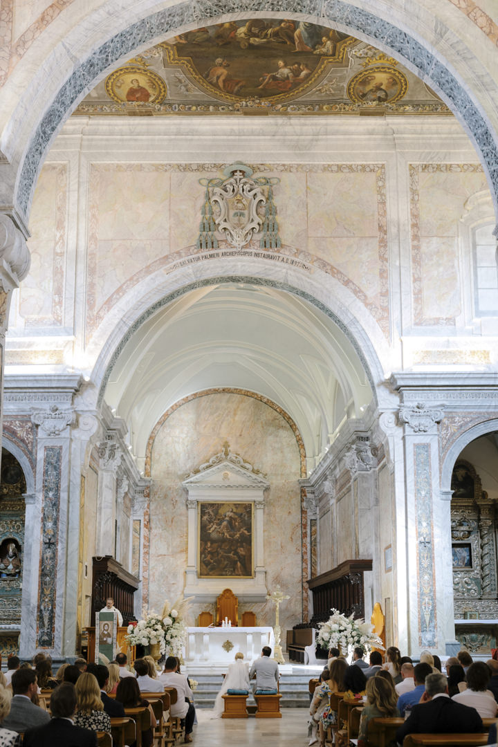 Interior of Ostuni cathedral