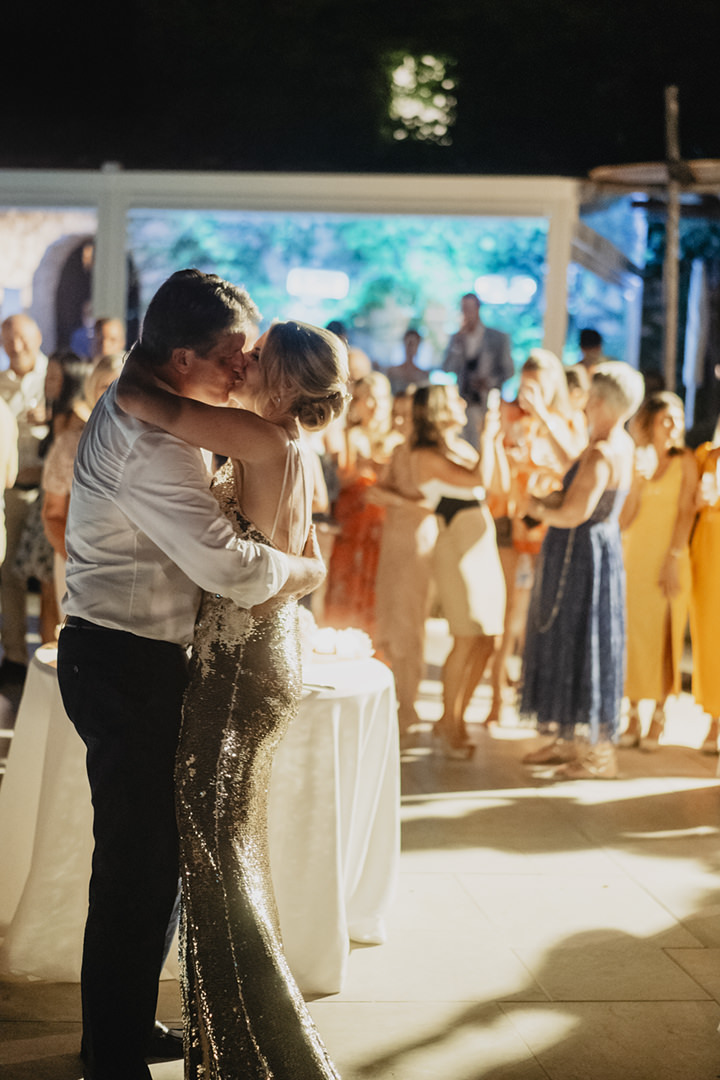 First dance of bride and groom