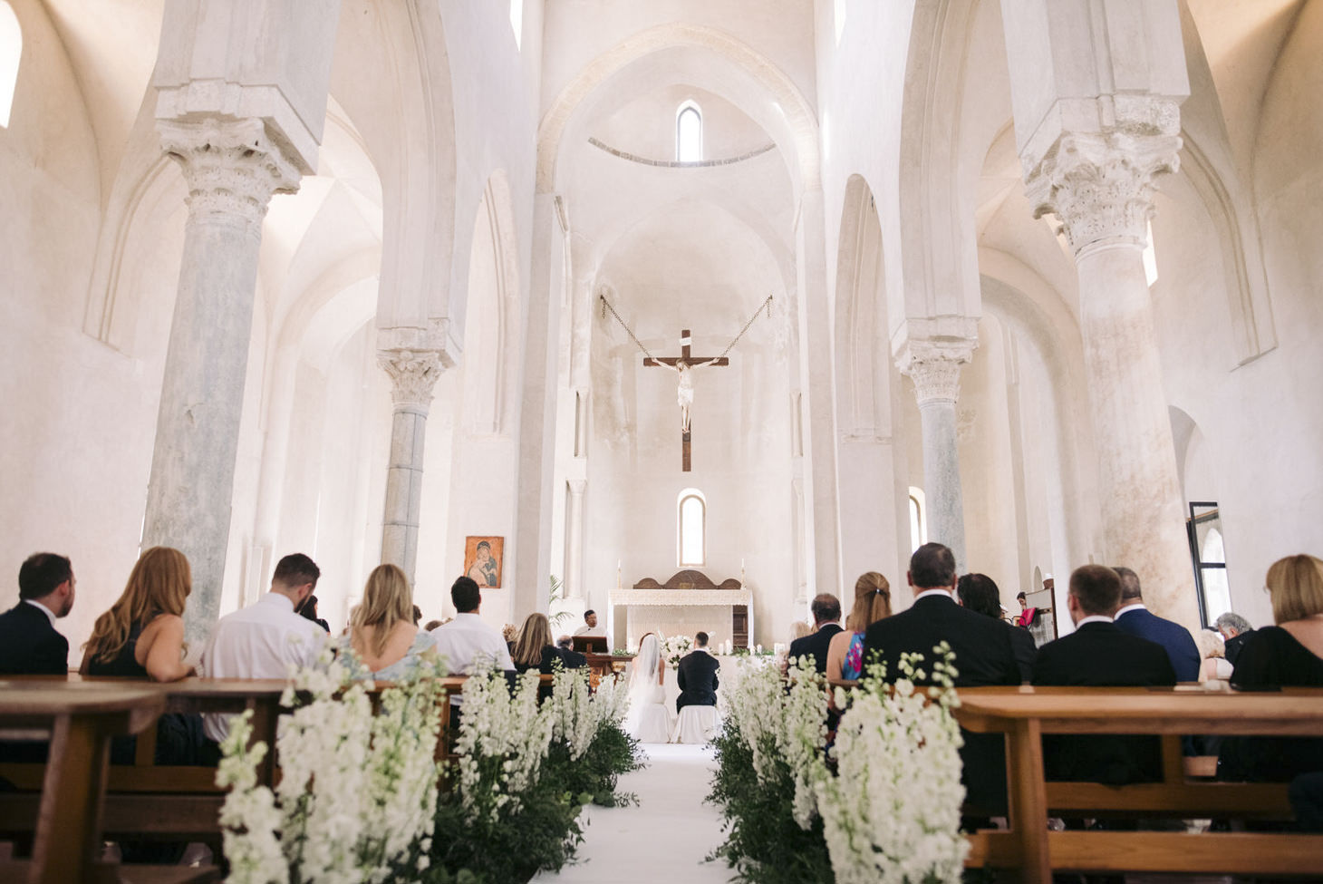 Catholic wedding in Ravello