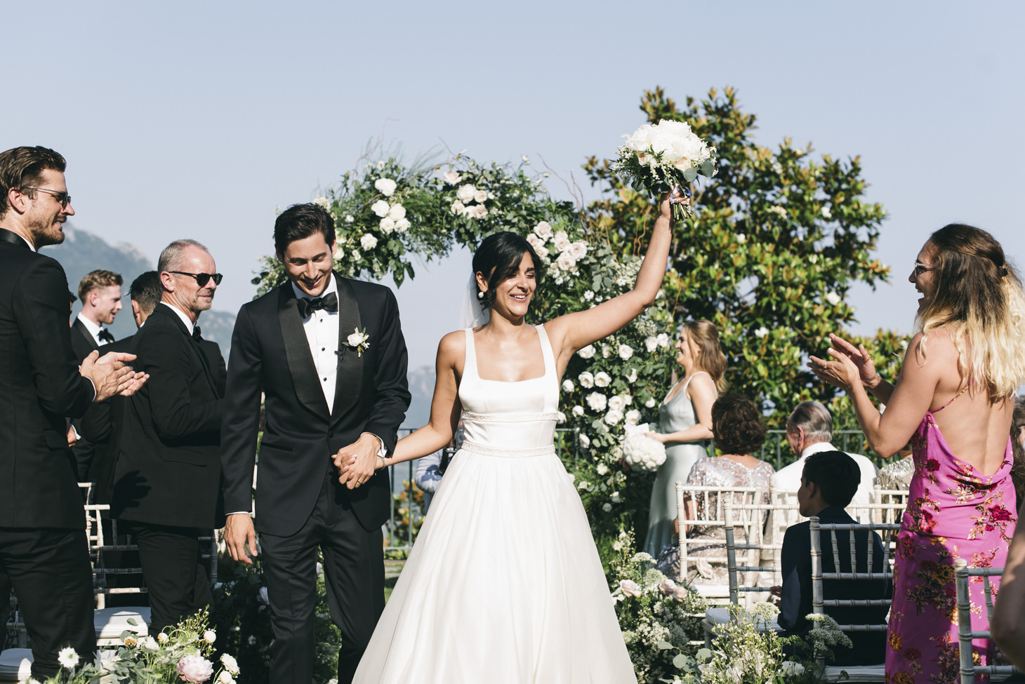 Civil ceremony in Ravello on the Amalfi Coast