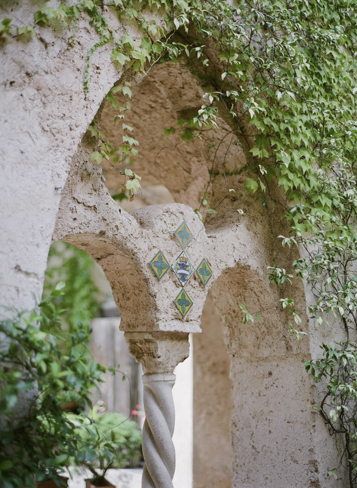 Gothic arch of Villa Cimbrone