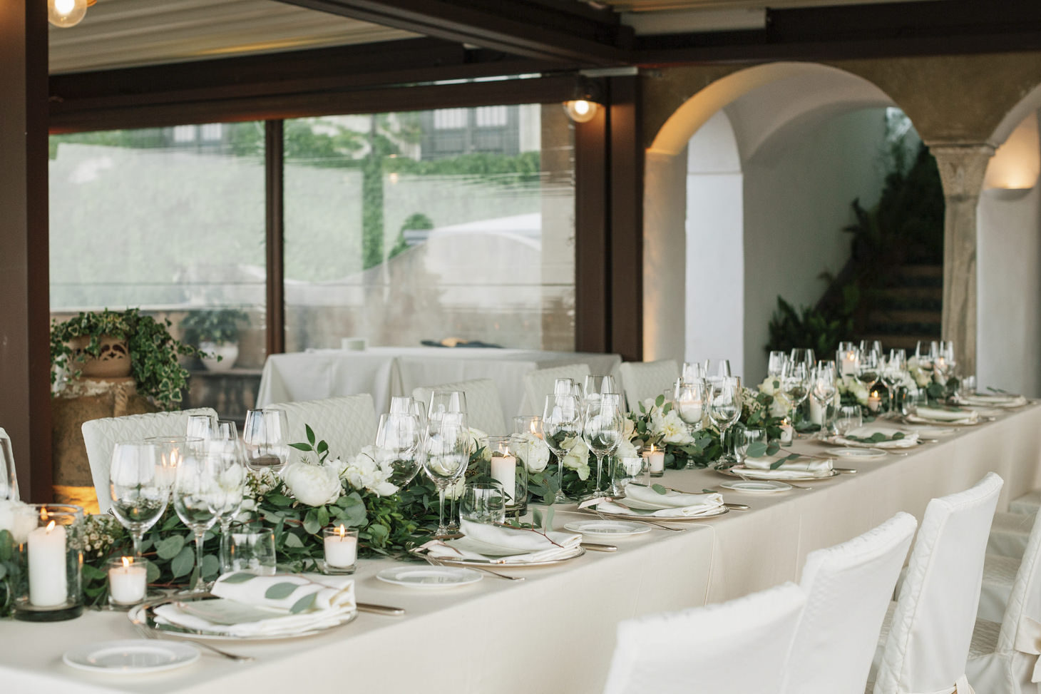 Wedding reception in Ravello