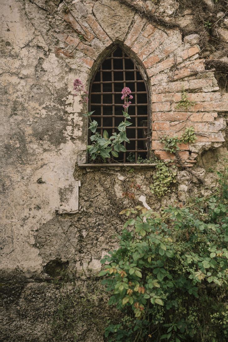 Medieval window in Ravello