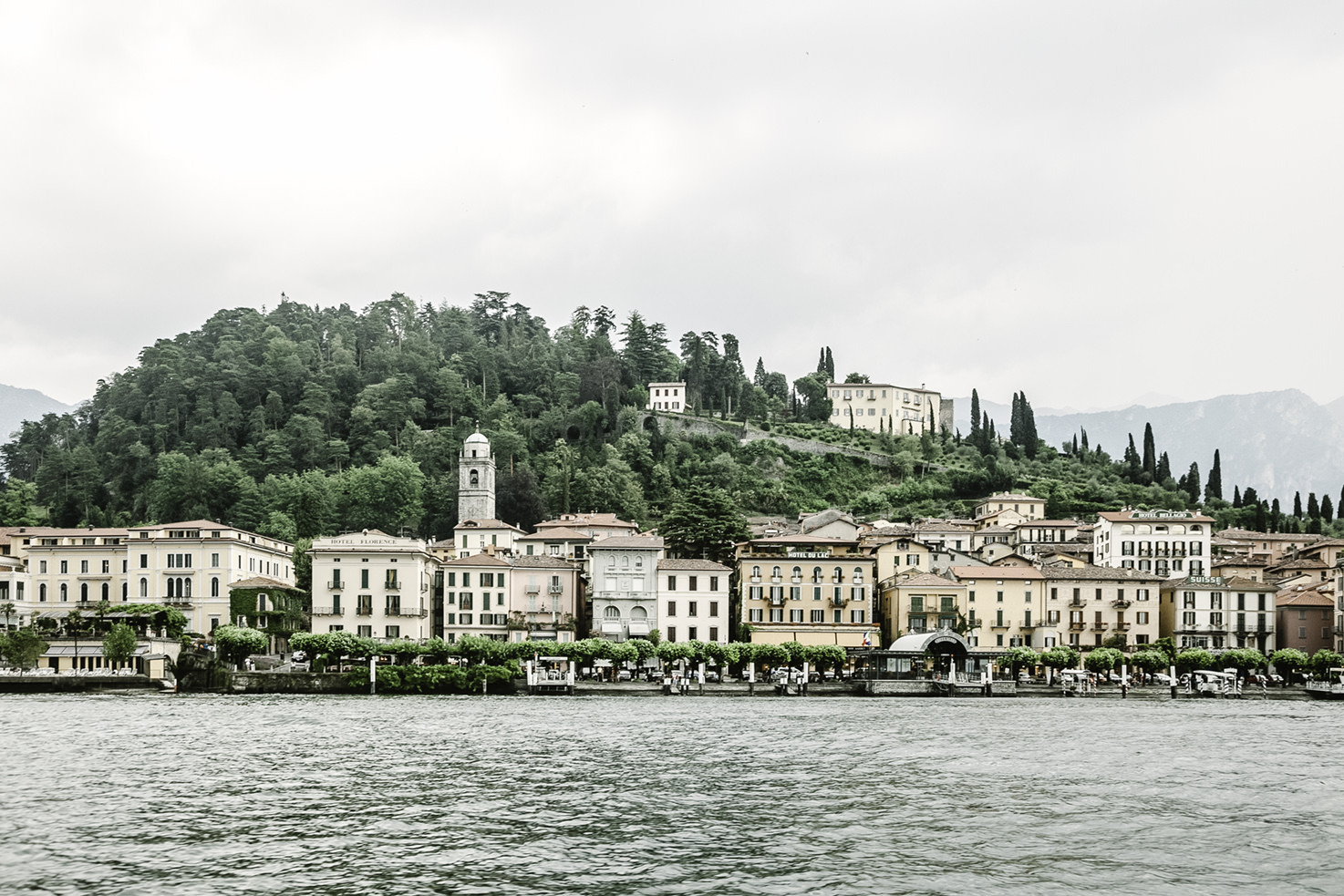 View of Bellagio from Lake Como