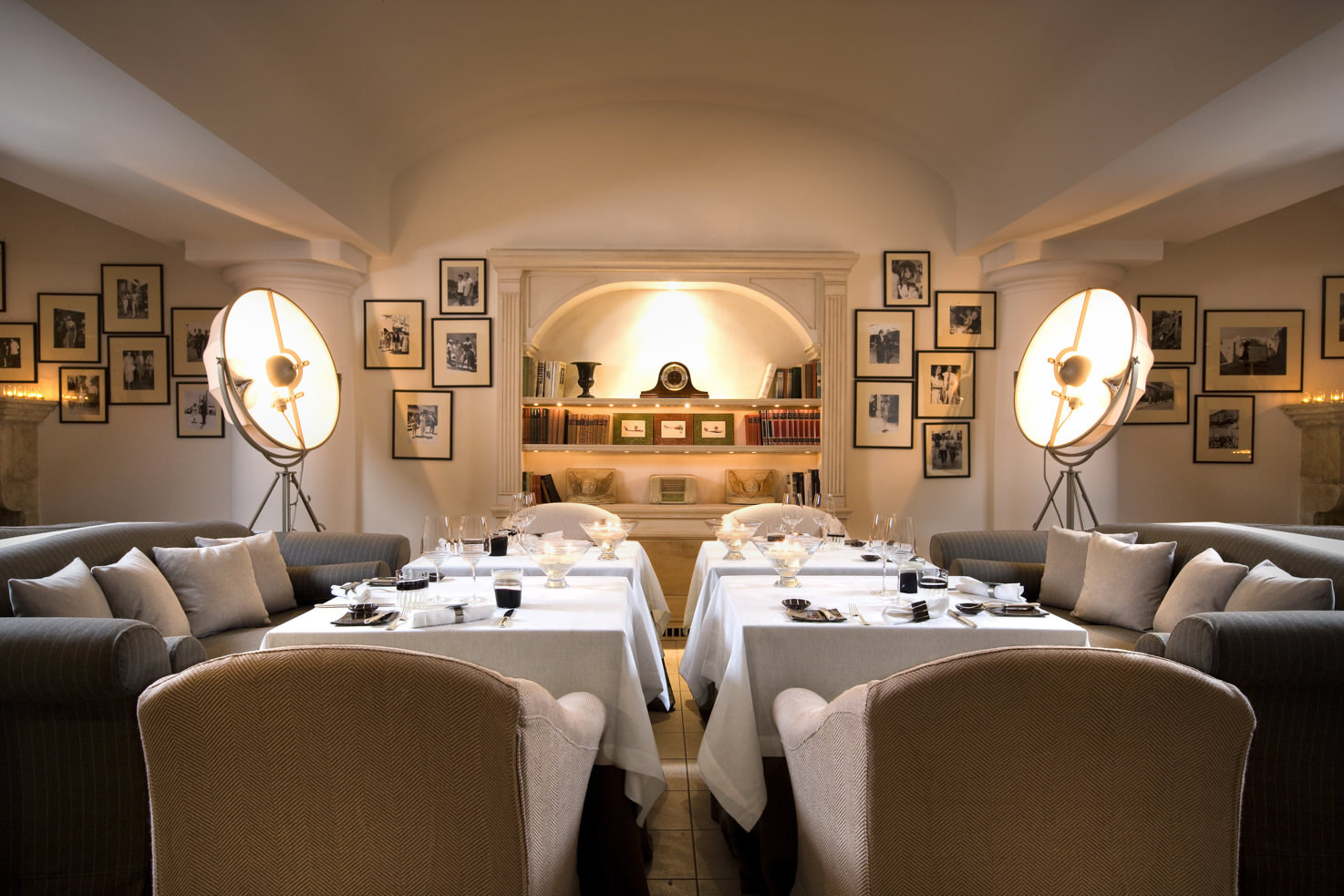 Capri Palace indoor restaurant