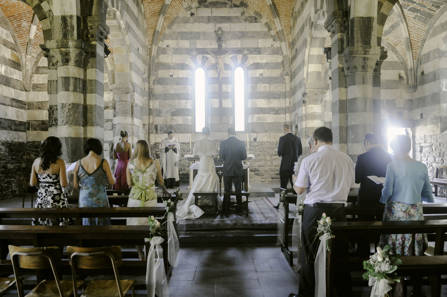 Catholic wedding in San Pietro church