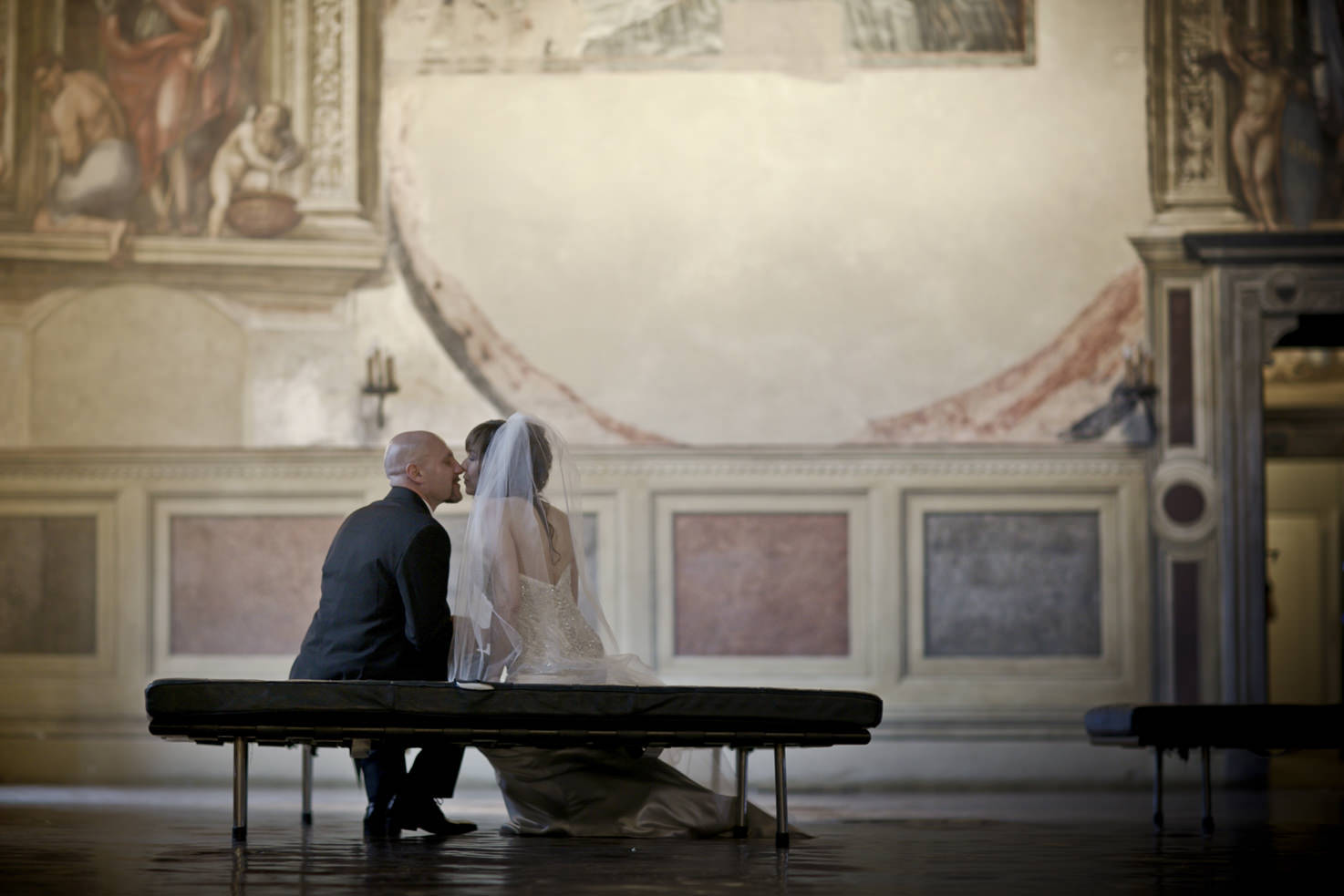 Civil wedding in Siena