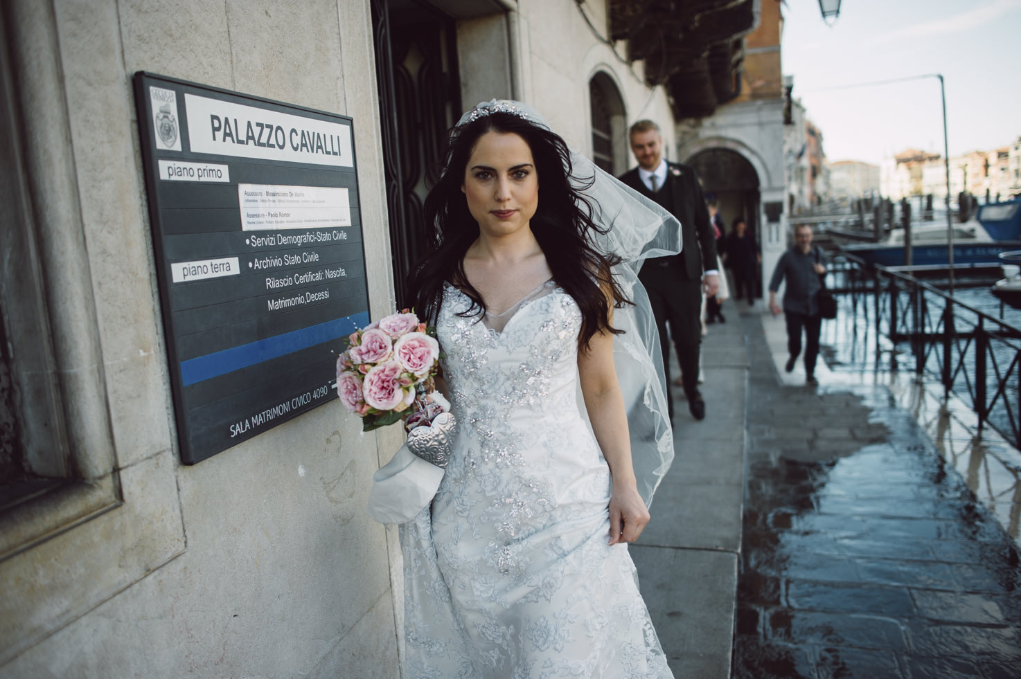 Newlyweds in Venice