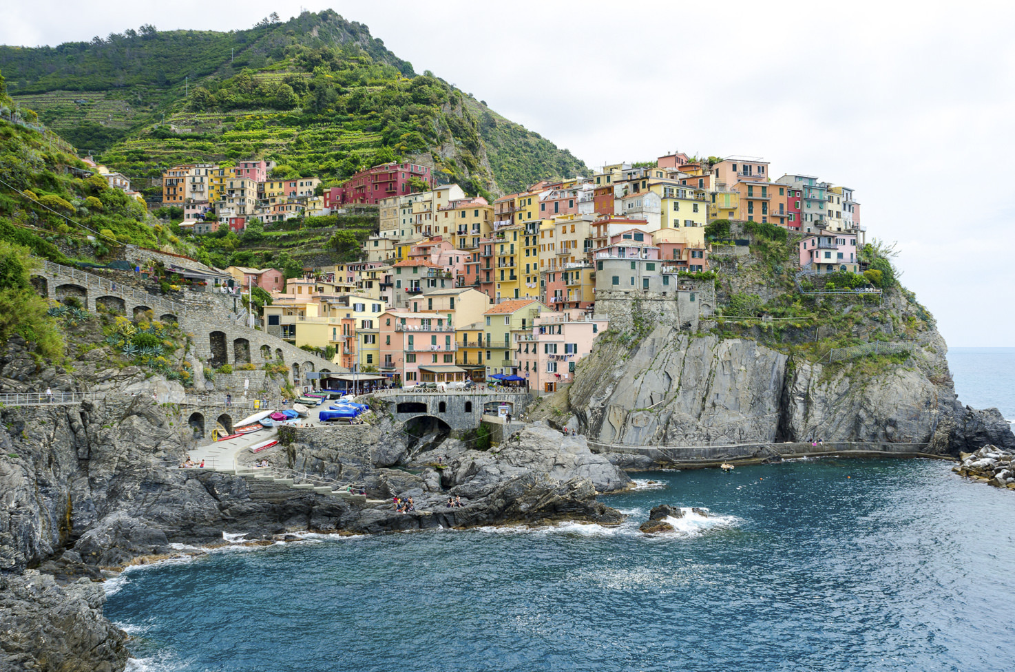 Cinque Terre on the Italian Riviera