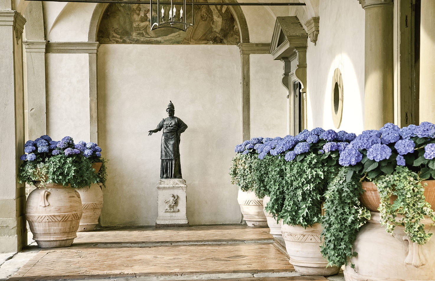 Interior of Villa San Michele