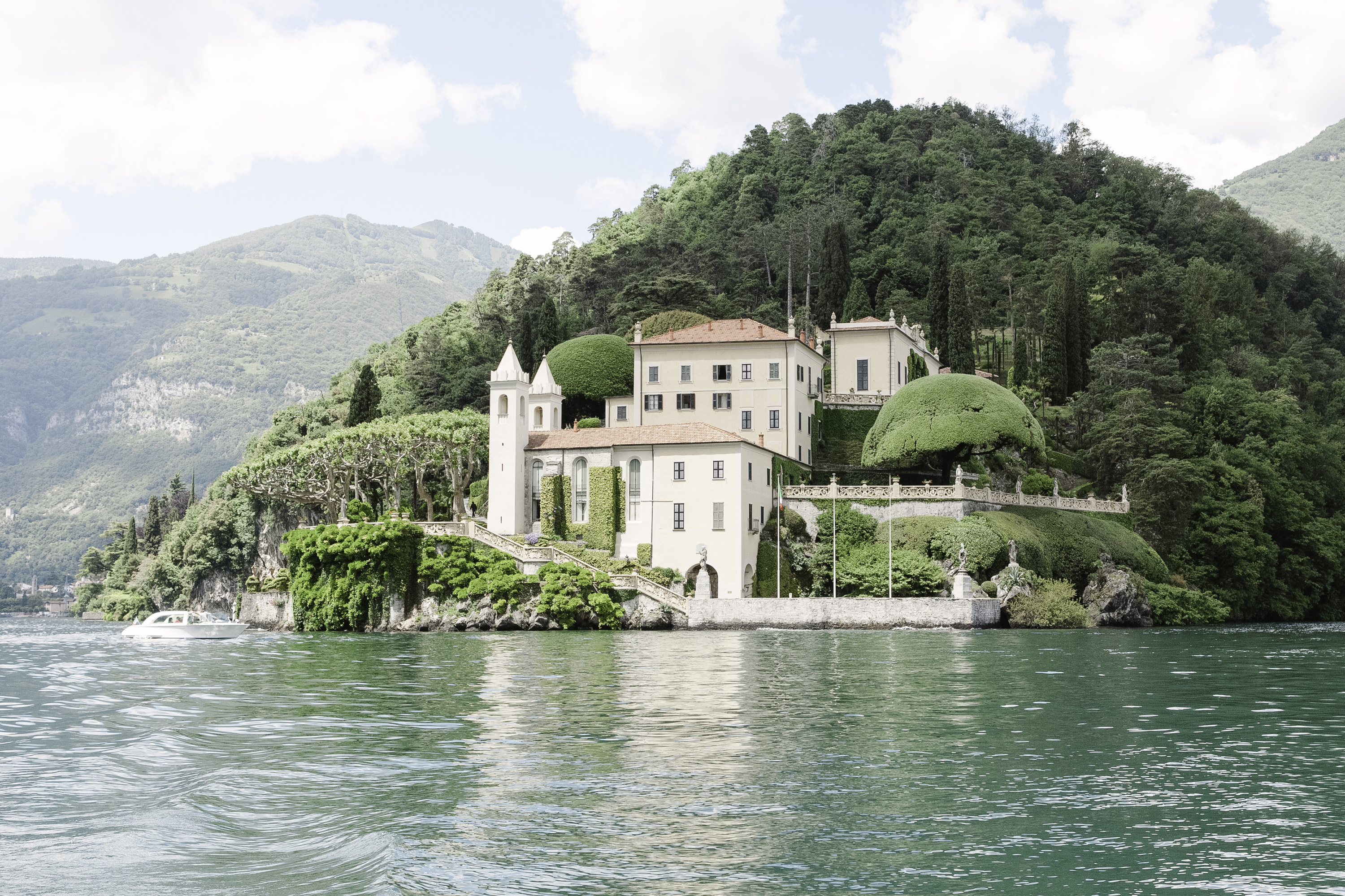Villa del Balbianello for civil weddings on Lake Como