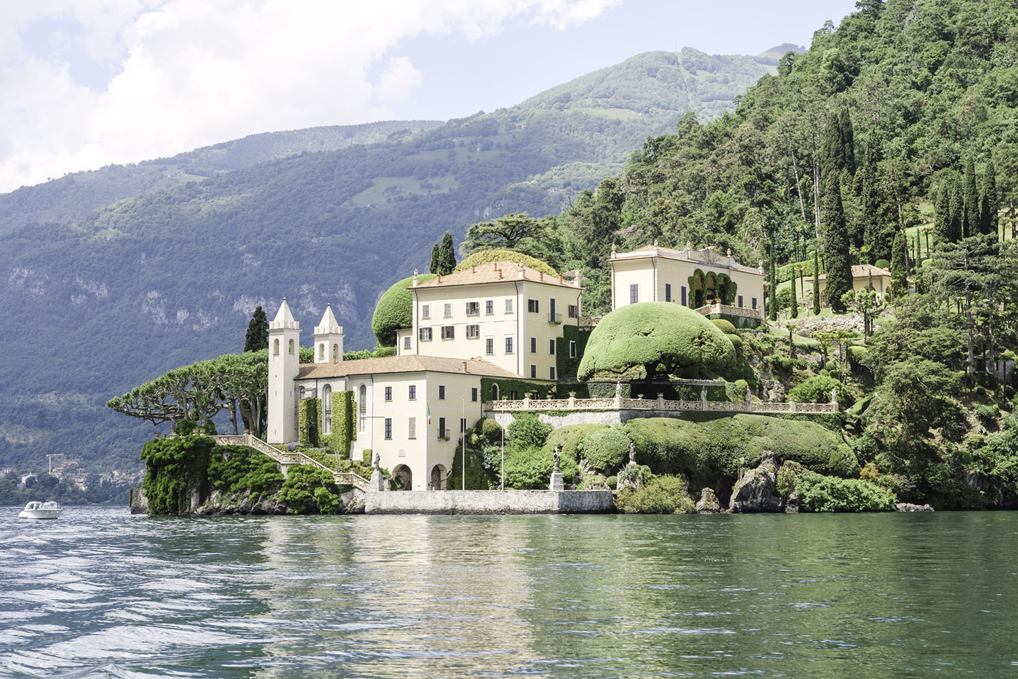 Villa del Balbianello for destination weddings on Lake Como