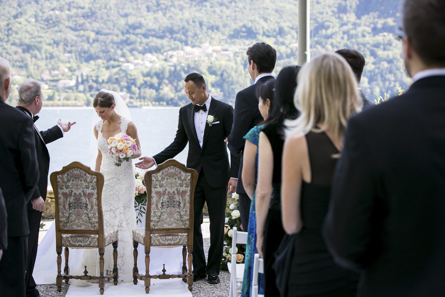 Lake Como civil wedding