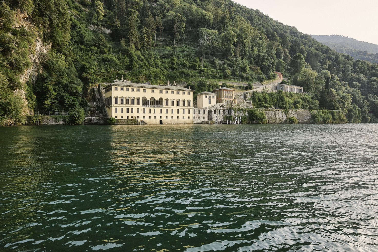 Villa Pliniana facing Lake Como