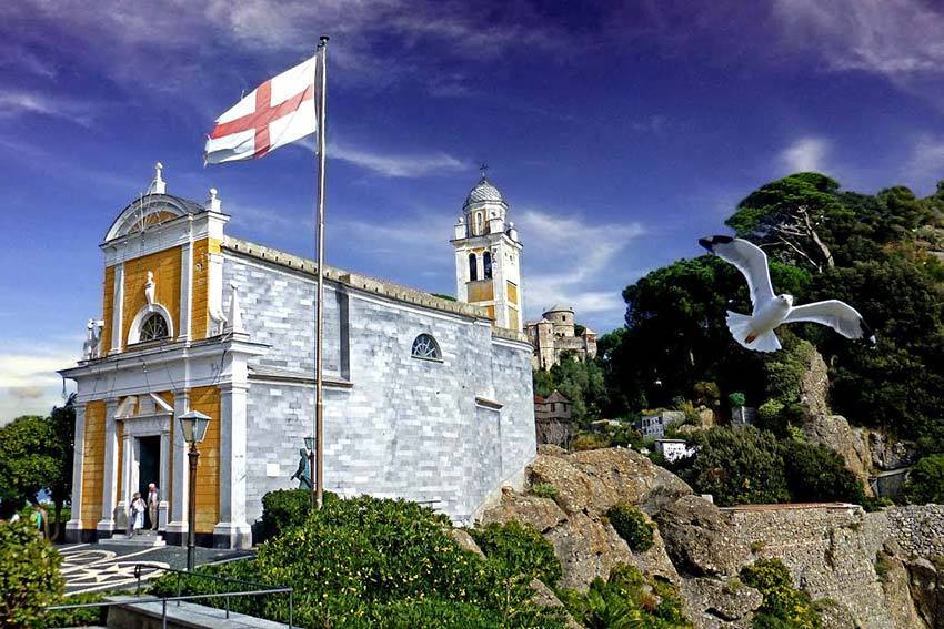 Portofino church for catholic weddings