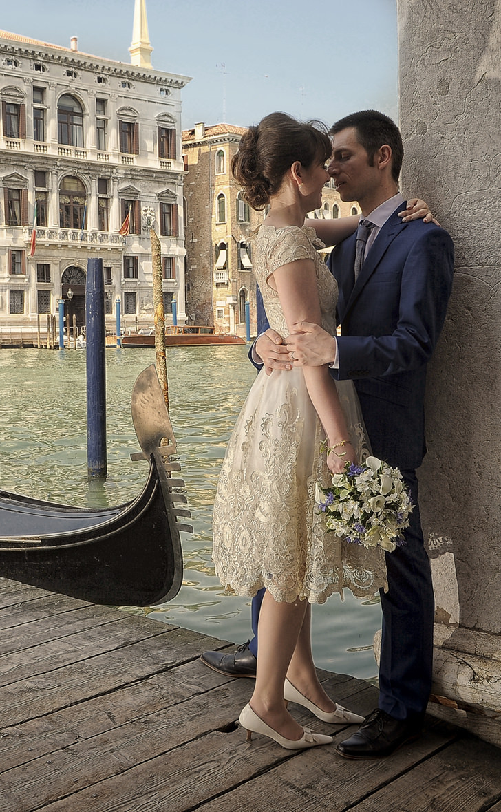 Protestant wedding in Venice