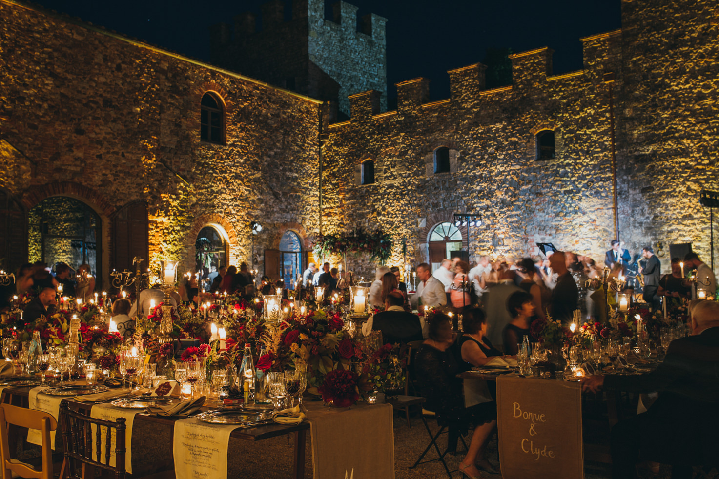 Wedding night at the castle