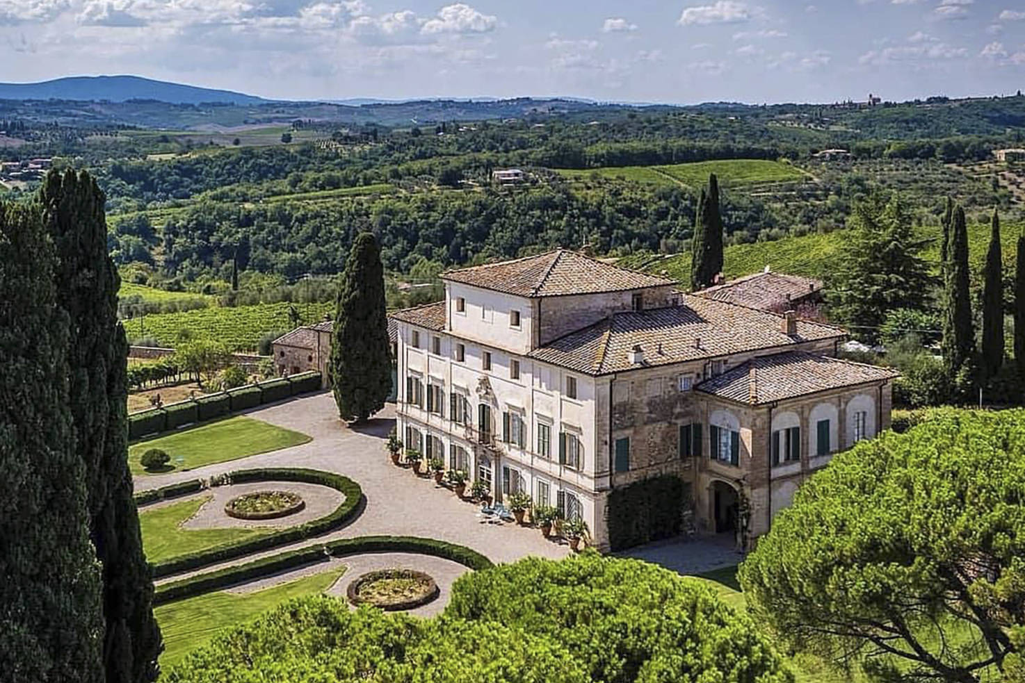 Villa di Geggiano near Siena