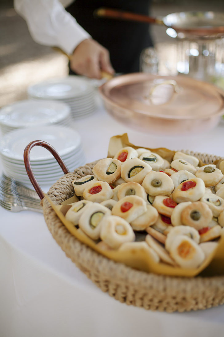 Appetizers for wedding cocktail