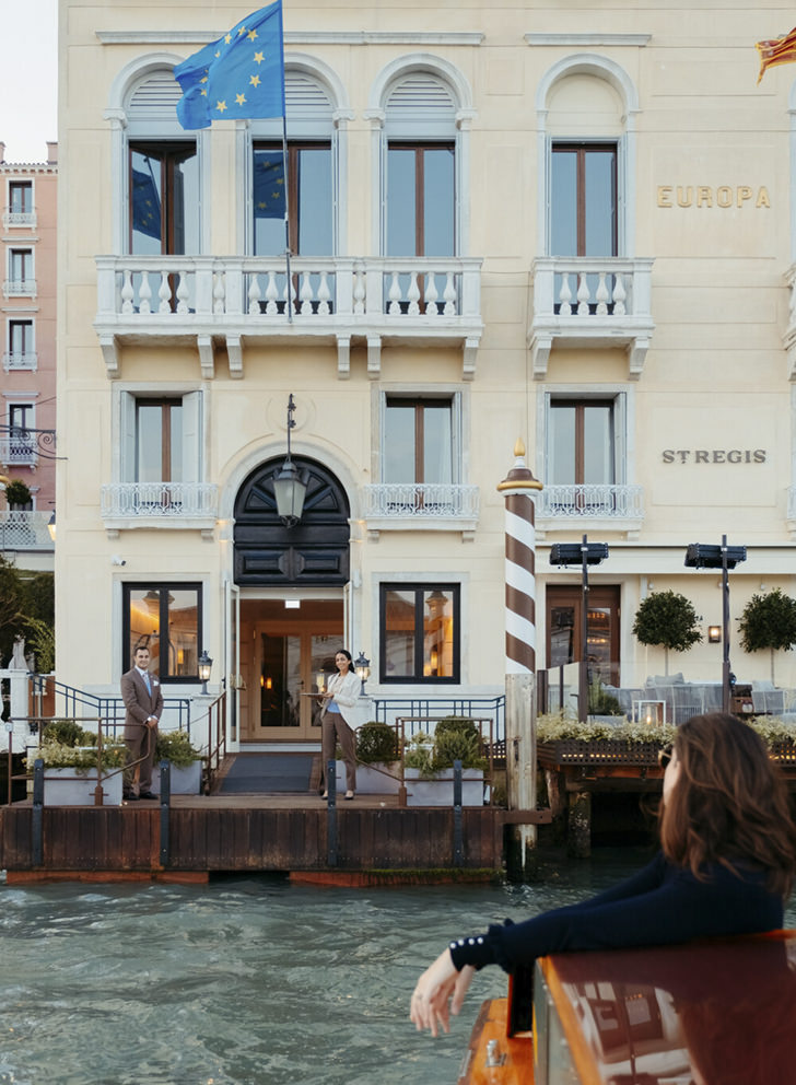 Façade of St.Regis Hotel Venice