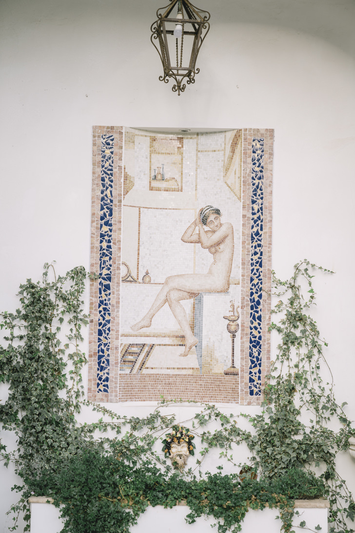 Mosaic at Villa Eva, Ravello