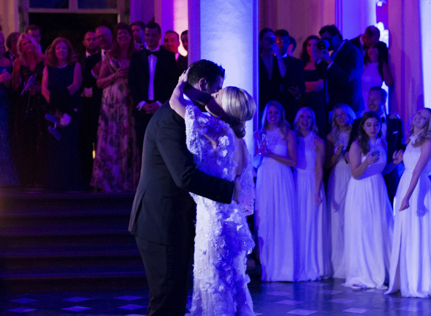 First dance of bride and groom