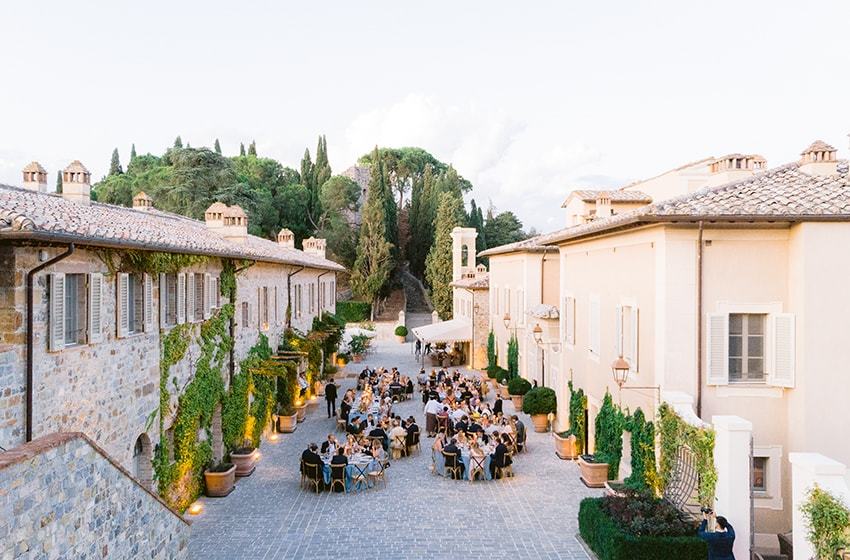 Castiglion del Bosco, Tuscany Top Indian wedding planner for Weddings in Tuscany, Venice, Florence, Como, Rome. Thinking of a Italy wedding? Call/WA +919910325805 | +919899744727 now!