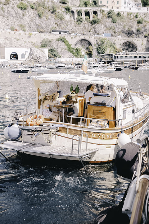 Boat tour on the Amalfi Coast