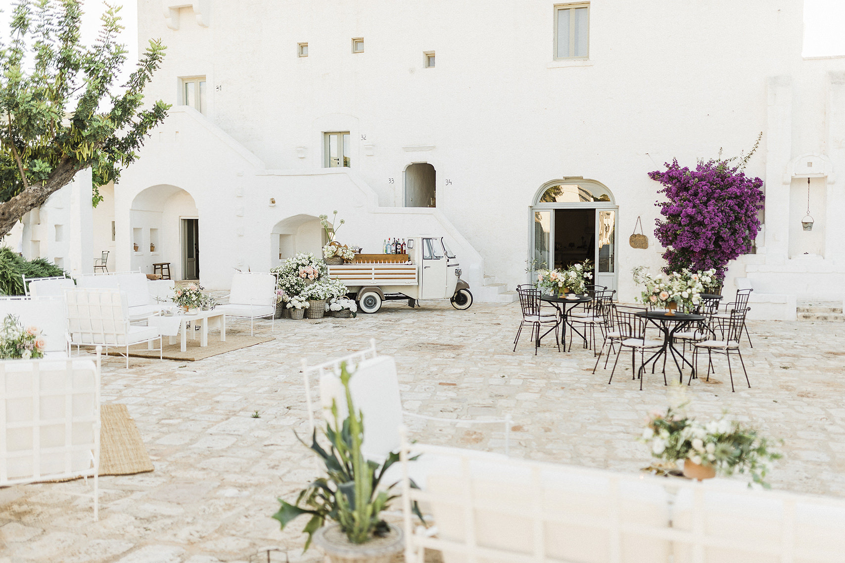Masseria for weddings in Puglia