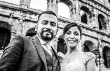 <p>Adriana and Hector, catholic wedding in Rome</p>