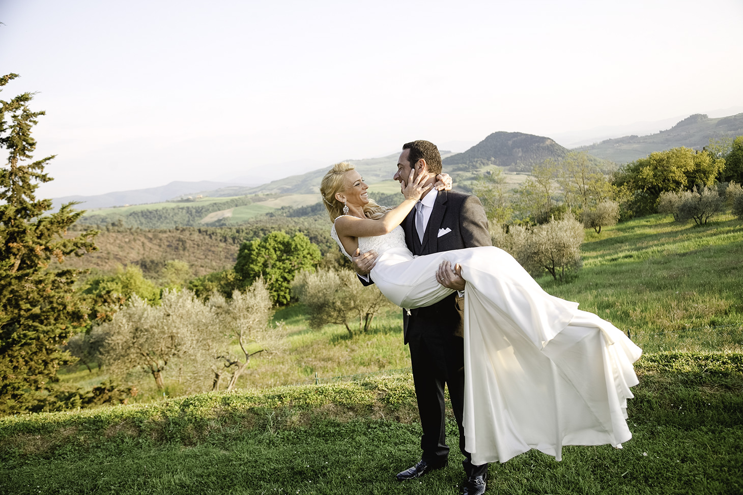 <p>Frank and Jessica, Symbolic wedding at Villa di Ulignano</p>