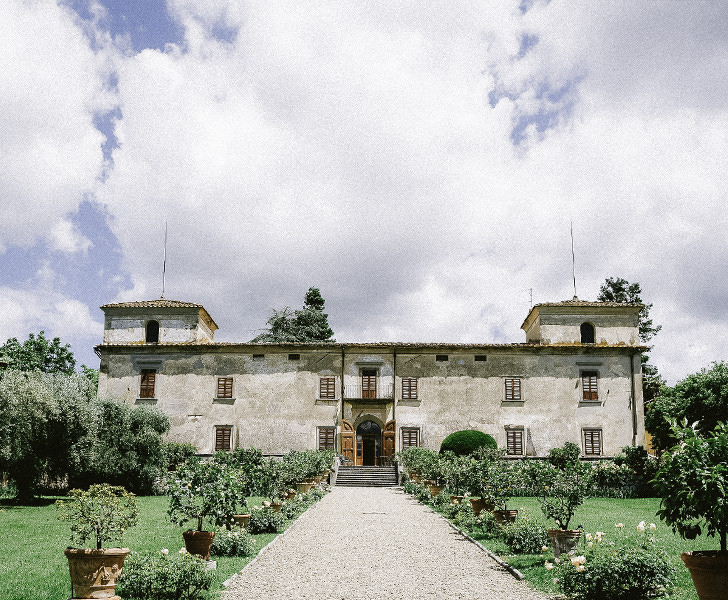 Villa Medicea di Lilliano for destination weddings in Florence