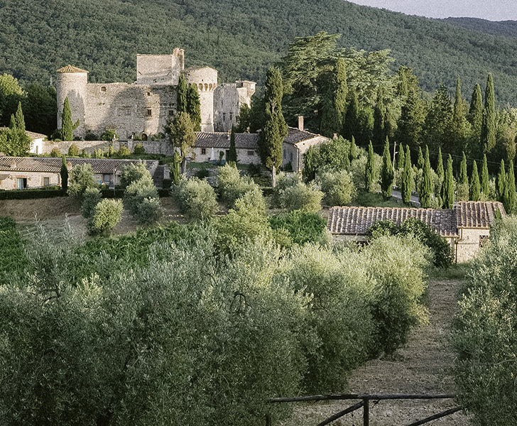 Castle weddings in Tuscany at Castello di Meleto